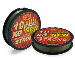 Fir textil WFT New 10kg Strong Green 0.08mm 150m