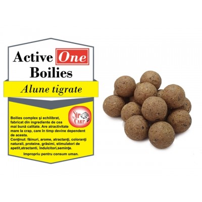 Boilies Active One Alune tigrate 2.5kg