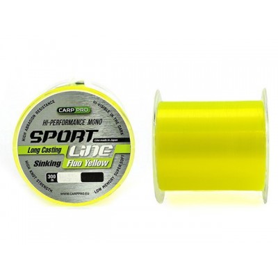 Fir Carp Pro Sport Line Long Casting Fluo Yellow 0.310mm 300m