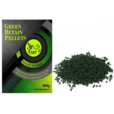 Pelete Green Betain Pellets 800g 3mm