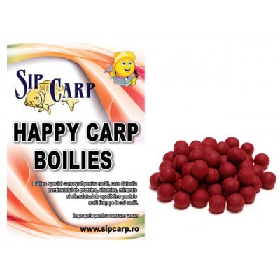 Boilies Happy Carp SipCarp Squid-Octopus&Strawberry