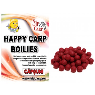 Boilies Happy Carp SipCarp Căpșuni