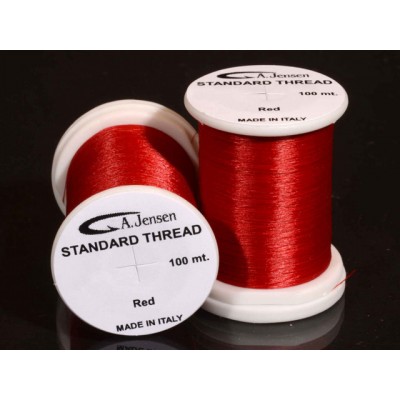 Ață Standard Thread A.Jensen roșie 6/0