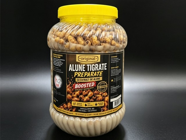 Alune tigrate preparate Boosted cu Extract de alune 3kg