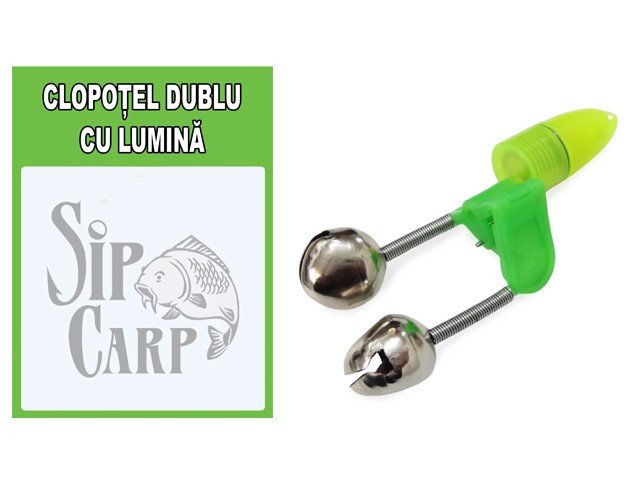 Clopoțel dublu SipCarp cu lumină