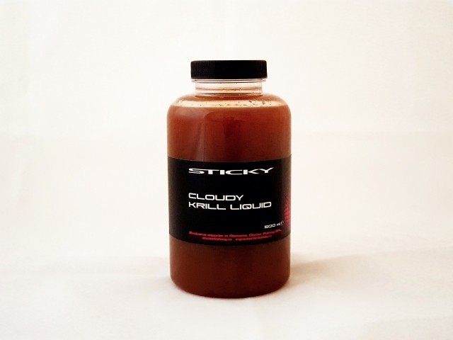 Lichid hidrolizat Sticky Cloudy Krill Liquid 500ml