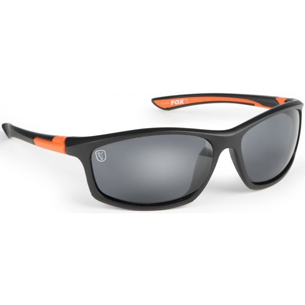 Ochelari de soare Fox Avius Wraps Black & Orange Frame / Grey Lens