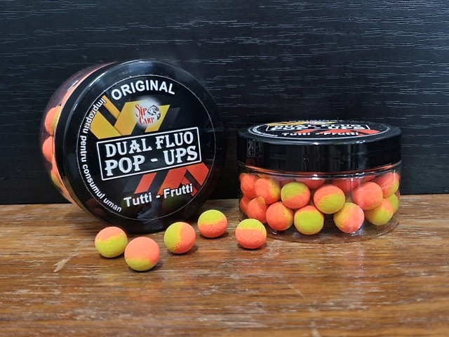 Dual Fluo Pop Ups Tutti-Frutti 10mm 75ml