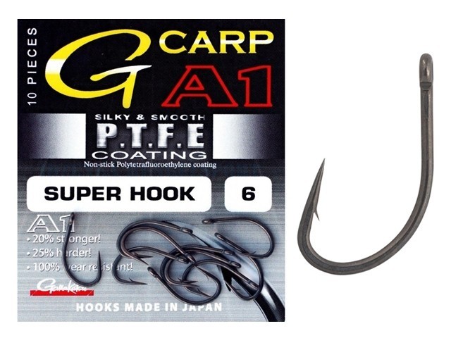 Cârlige Gamakatsu G-Carp A1 P.T.F.E Super Hook