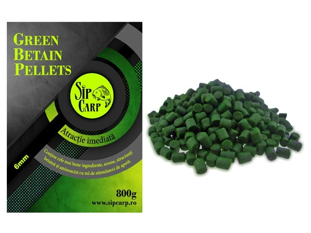 Pelete Green Betain Pellets 800g 6mm