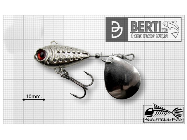 Spinnertail Bertilure Skeletonik Pro Nr.1 16g Nickel