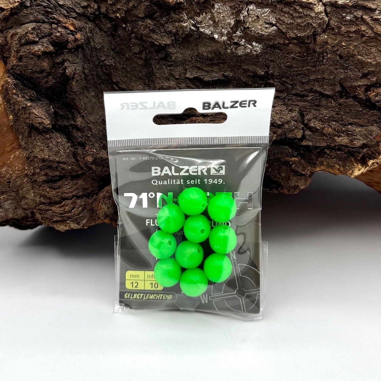 Biluțe Balzer Fluo 12mm 10buc
