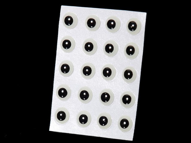 Ochi de pește A.Jensen 3-D Epoxy Eyes Glow in the Dark