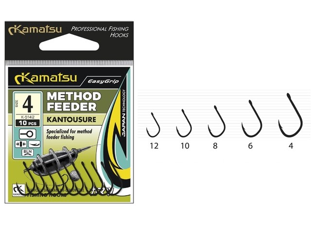 Cârlige Kamatsu Kantousure Method Feeder