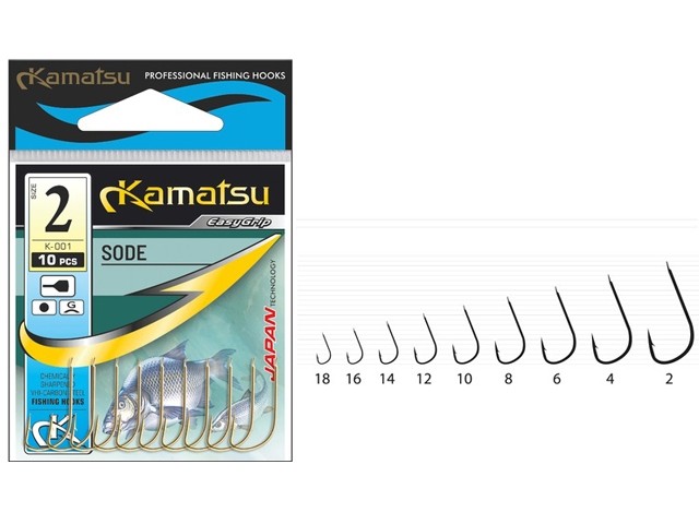 Cârlige Kamatsu Sode K-001G