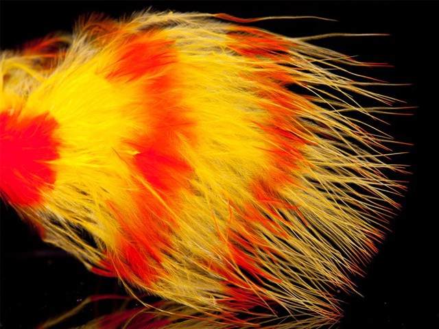Pană Marabou A.Jensen Jail House Orange/Yellow
