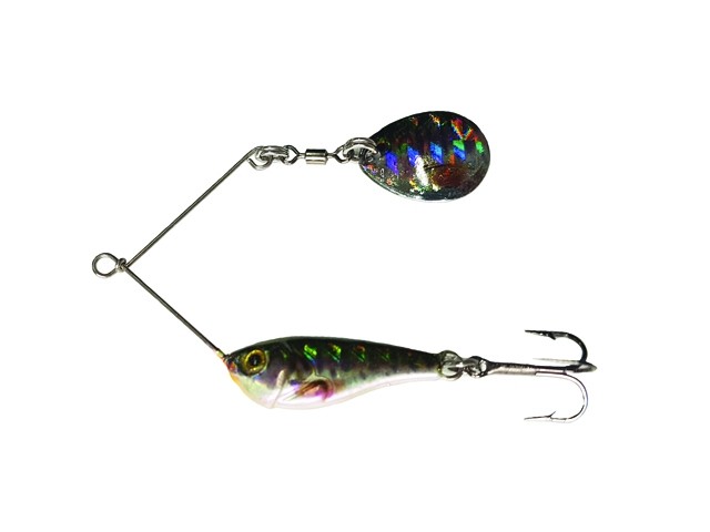 Micro Spinnerbait Balzer Colonel Păstrăv Curcubeu 5g