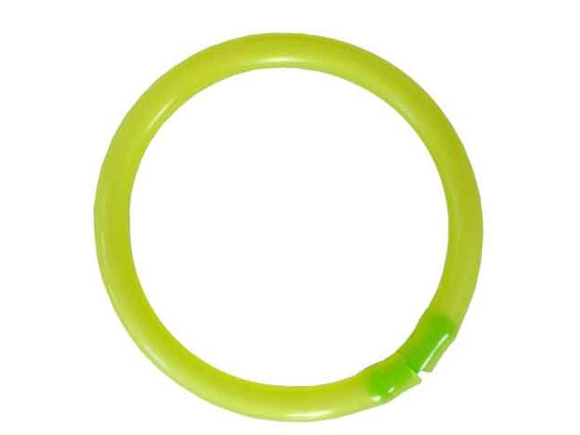 Bambină cu inel tubular Galben UV