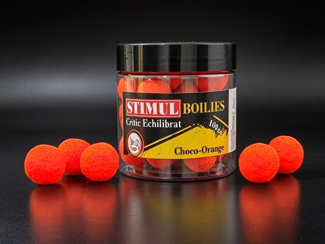 Boilies Stimul Critic Echilibrat Choco-Orange 20mm 100g