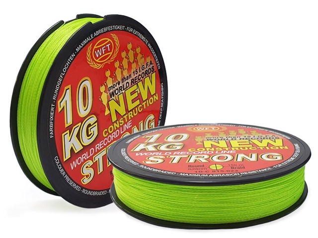 Fir textil WFT 10KG Strong Chartreuse 0.08mm 150m