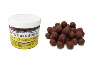Boilies Active One Squid-Strawberry 100g