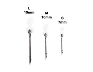 Ac pentru momeală cu inel de silicon Carp Zoom Bait Spikes with Silicone Rings Feeder Competition S - 7mm