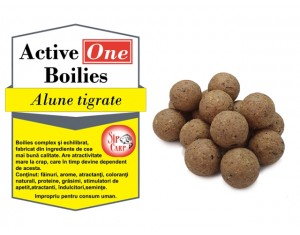 Boilies Active One Alune tigrate 1kg