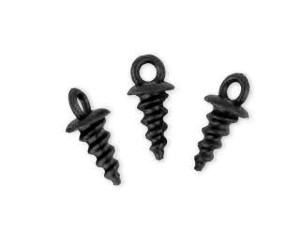 Șurub pentru momeală - Pop-Ups Pegs Black