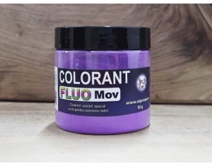 Colorant praf fluo mov 50g