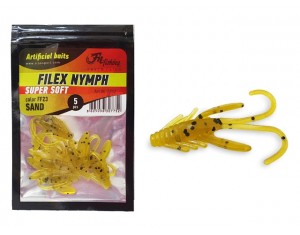 Nimfe artificiale Super Soft Filfishing Sand 5buc