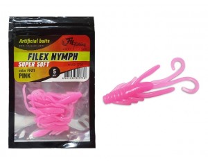 Nimfe artificiale Super Soft Filfishing Pink 5buc