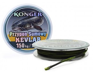 Fir Konger Kevlar Leader Camou 150kg 10m
