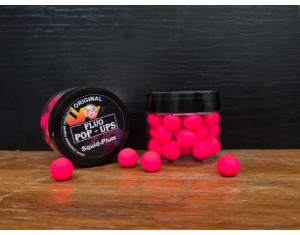 Fluo Pop Ups Squid-Plum 10mm 50ml