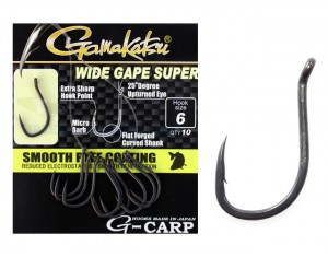 Cârlige Gamakatsu G-Carp Wide Gape Super