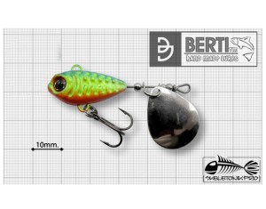 Spinnertail Bertilure Skeletonik Pro Nr.1 16g Fire-Tiger