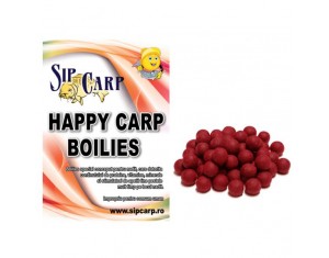 Boilies Happy Carp SipCarp Squid-Octopus&Strawberry