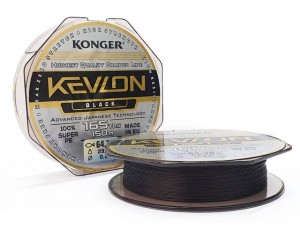 Fir Konger Kevlon PE X4 Black 0.25mm 150m