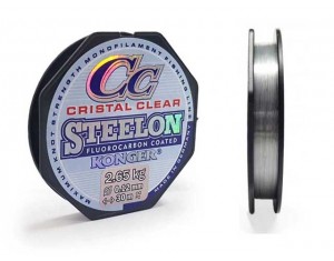 Fir Konger Cristal Clear Steelon Fluorocarbon Coated 0.18mm 30m