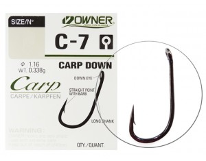 Cârlige Owner C-7 Carp Down