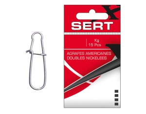 Agrafă americană dublă Sert Nr:0