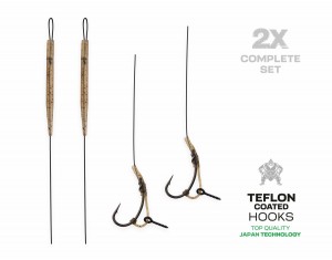 Cârlige legate ZFISH Monofilament D-Rig Nr.4