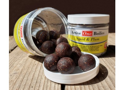 Boilies Active One Squid & Plum 100g