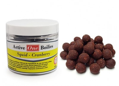 Boilies Active One Squid-Cranberry 100g