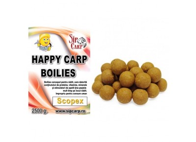 Boilies Happy Carp SipCarp Scopex