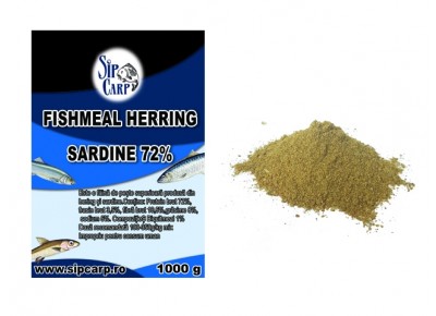 Fishmeal Hering Sardine 72% 1kg