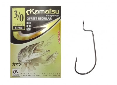 Cârlige Kamatsu Offset Regular K-0743BLN