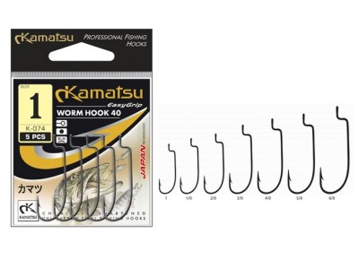 Cârlige Kamatsu Worm Hook 40 K-074