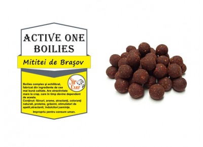 Boilies Active One Mititei de Brasov 1kg